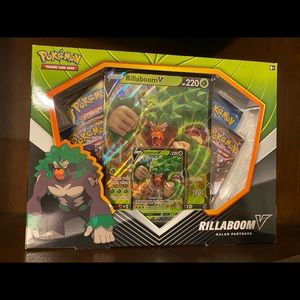 Pokémon Rillaboom V Collectors box!!